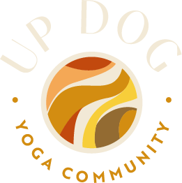 Up Dog Yoga Community Logo